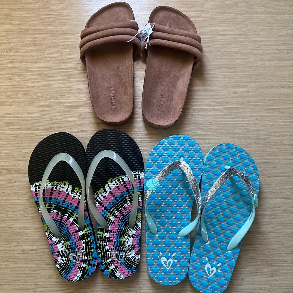 Girls size 1 sandal bundle